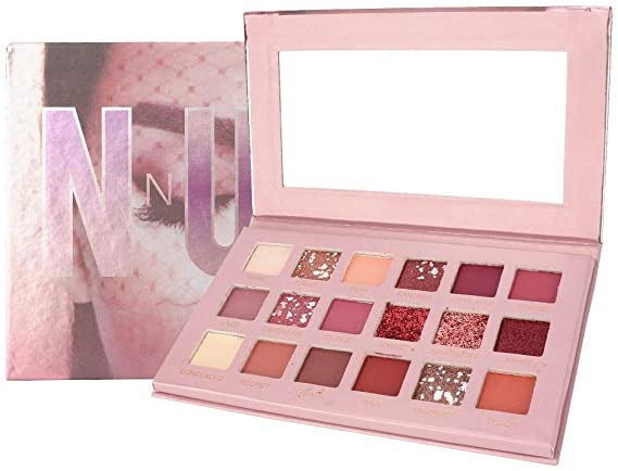 18-Color Matte & Shimmer Eyeshadow Palette